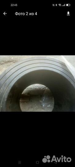 Втулка пнд+фланец ду300