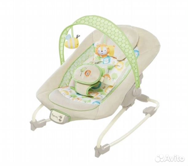 Шезлонг детский с музыкой