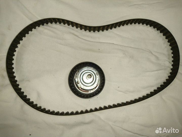 Ремень грм + Ролик (Gates)