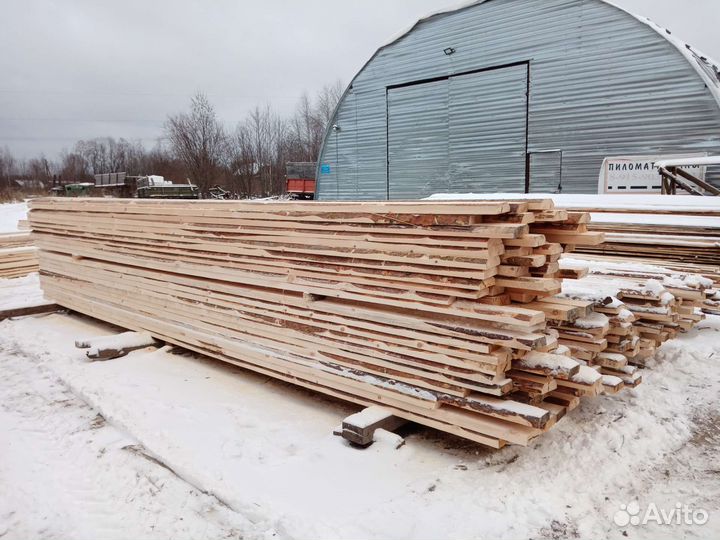 Пиломатериал обрезной