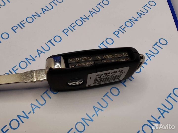 Ключ зажигания Volkswagen Jetta 6