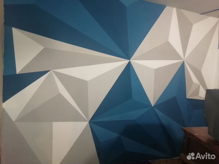 Поклейка обоев