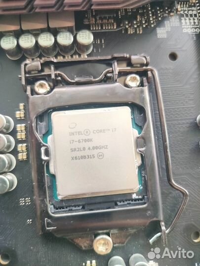 Материнская плата asus с процессором i7 6700k