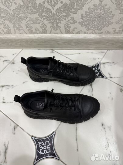 Кеды Romitan мужские натуральная кожа