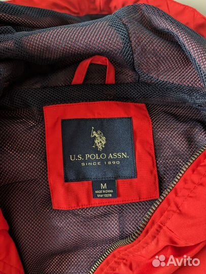 Новая ветровка с биркой U.S. Polo assn. Размер М