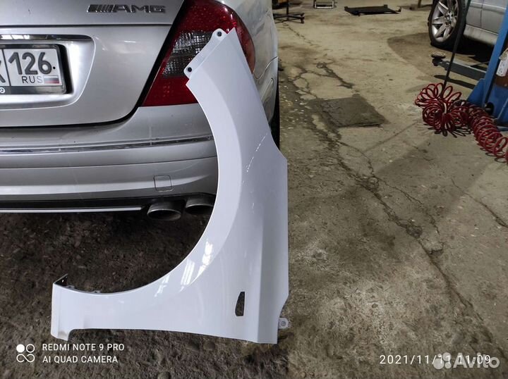 Левое крыло хундай Солярис 2