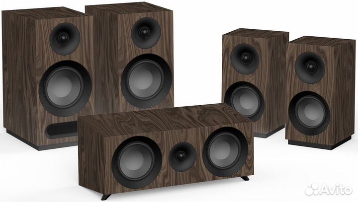 Комплект ас 5.0 Jamo S 803 HCS Walnut