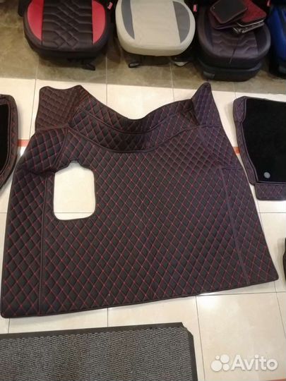 Ковры 3d из экокожи на Volvo FH 2000-2013 механика