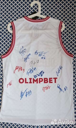 Футболка майка Матч Звёзд 2023 с автографами