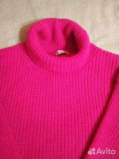 Свитер шерстяной женский 48