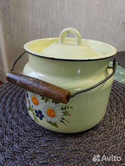 Бидон эмалированный СССР 2 литра