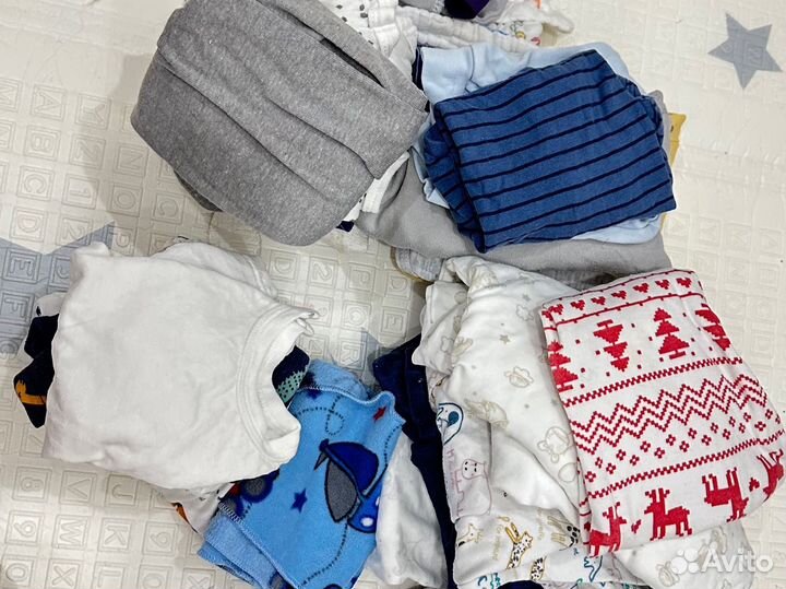 Вещи детские 0-8 мес пакетом