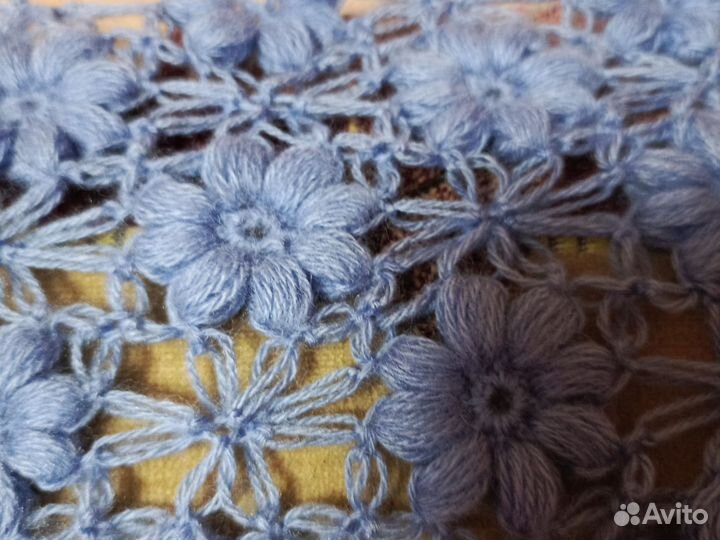 Шаль ручной работы