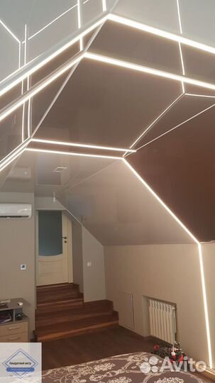 Натяжные потолки в рассрочку