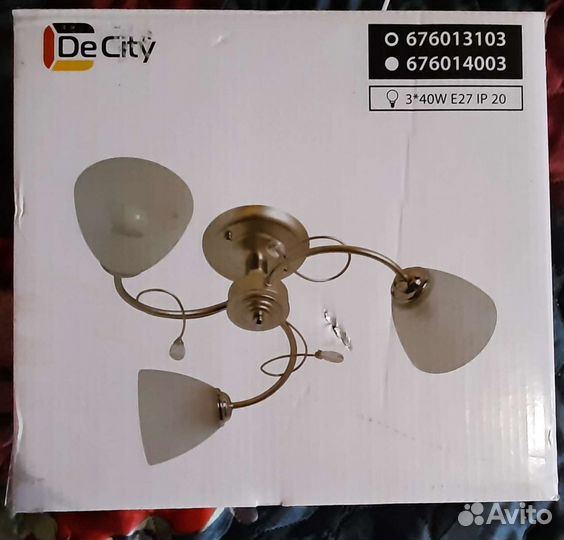 Люстра потолочная