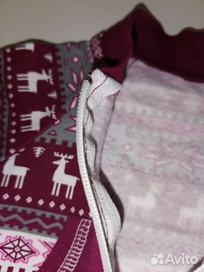 Костюм с начесом для девочки