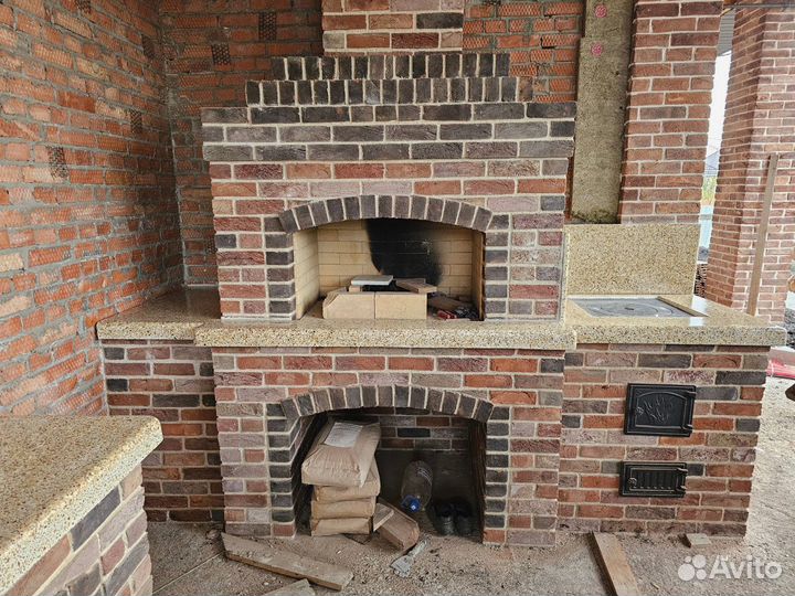 Гранитная столешница для мангала