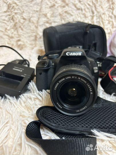 Зеркальный фотоаппарат canon eos 550d