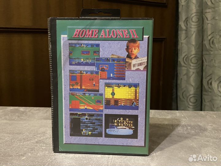 Home Alone 2 Sega картридж стародел биг бокс