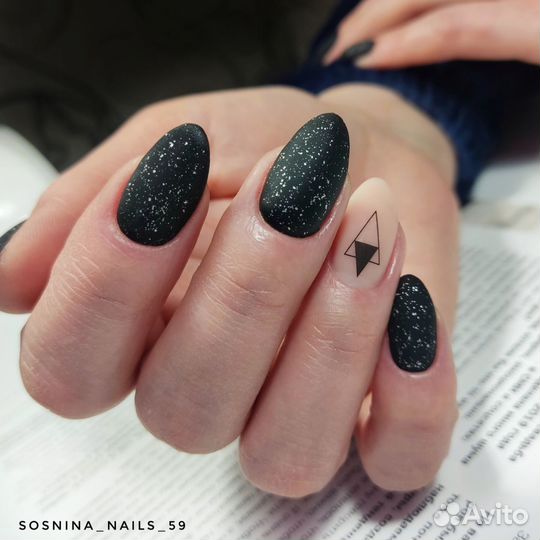 Маникюр+гель-лак. Пролетарка