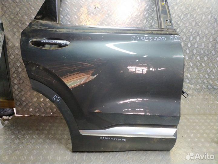 Дверь задняя правая Hyundai Santa Fe 2020-2021