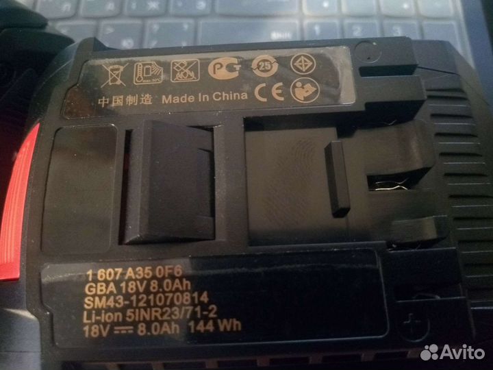 Аккумулятор для триммера, пылесоса Bosch, DeWalt