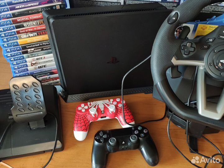 Sony Playstation 4+180 игр