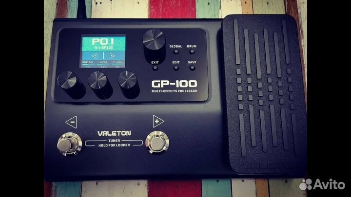 Valeton GP100 Choptones Metal Pack