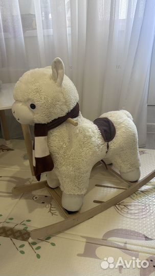 Детская лошадка качалка