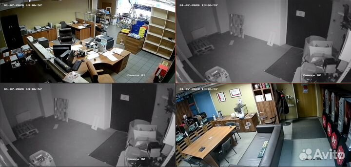 Монтаж системы видеонаблюдения, установка камер