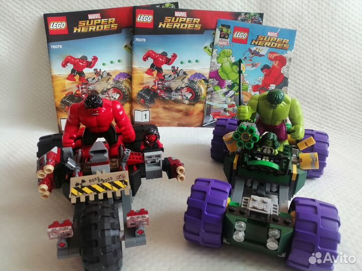 Лего Халк Lego marvel super heroes 76078