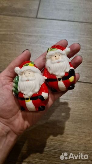 Набор для соли и перца новогодний