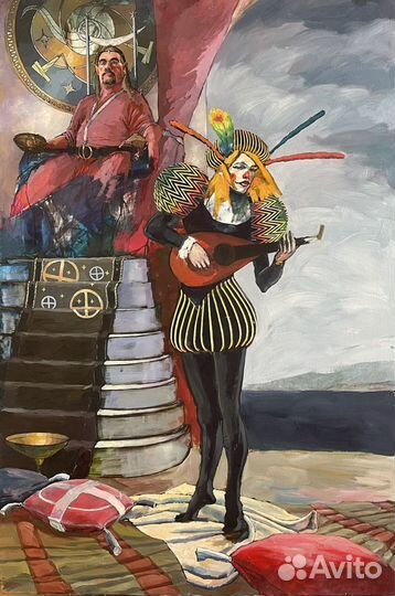 Живопись маслом на холсте