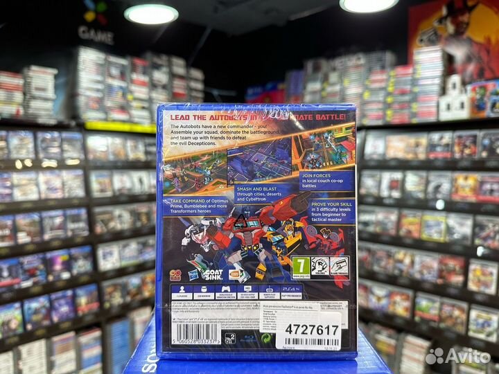 Игры для PS4: Transformers: Battlegrounds