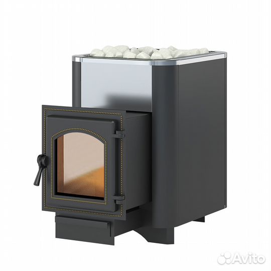 Печь везувий Сенсация 22 Антрацит (дт-4)