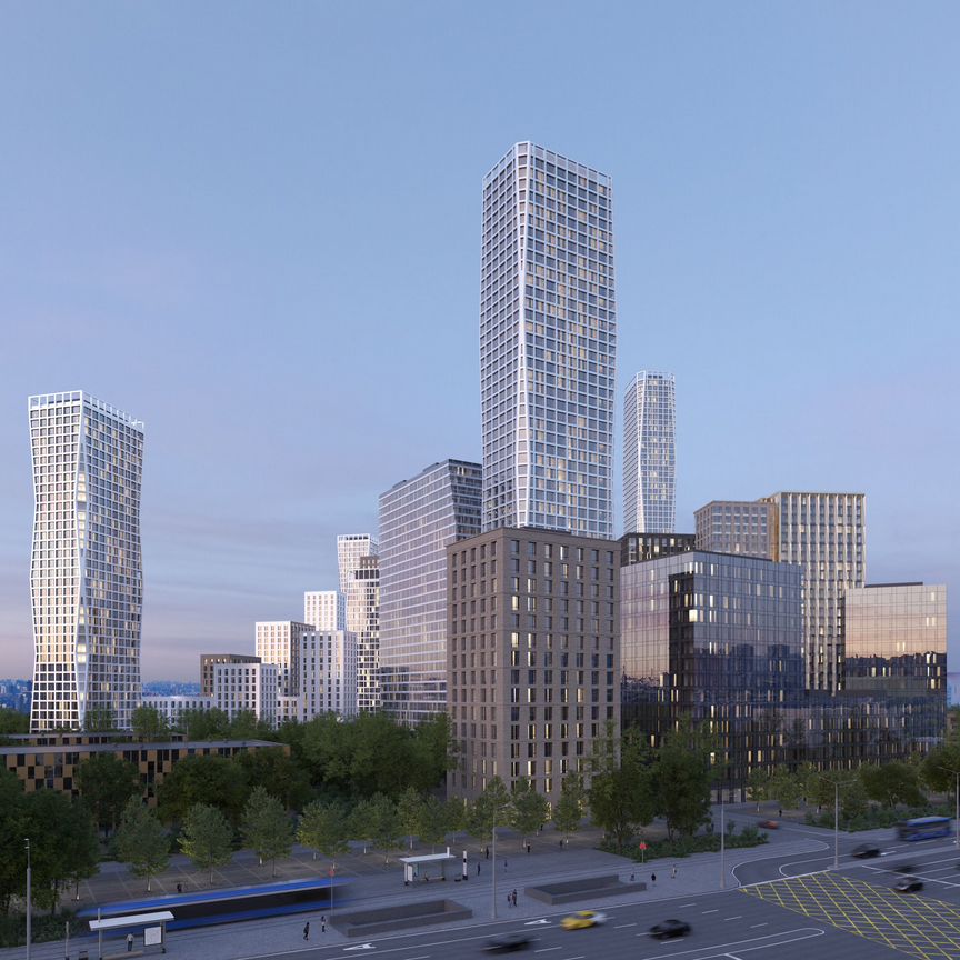 2-к. квартира, 56,6 м², 18/25 эт.