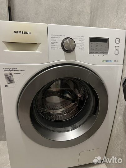 Стиральная машина samsung eco bubble 6 кг