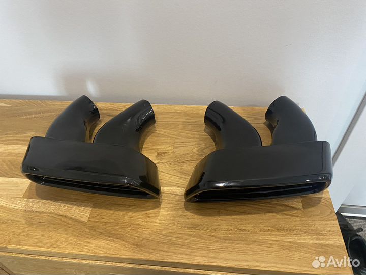 Насадки глушителя bmw g30 m550