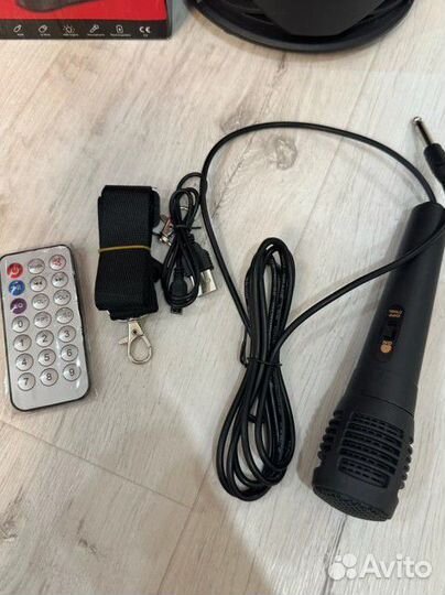 Новая беспроводная колонка с караоке блютуз