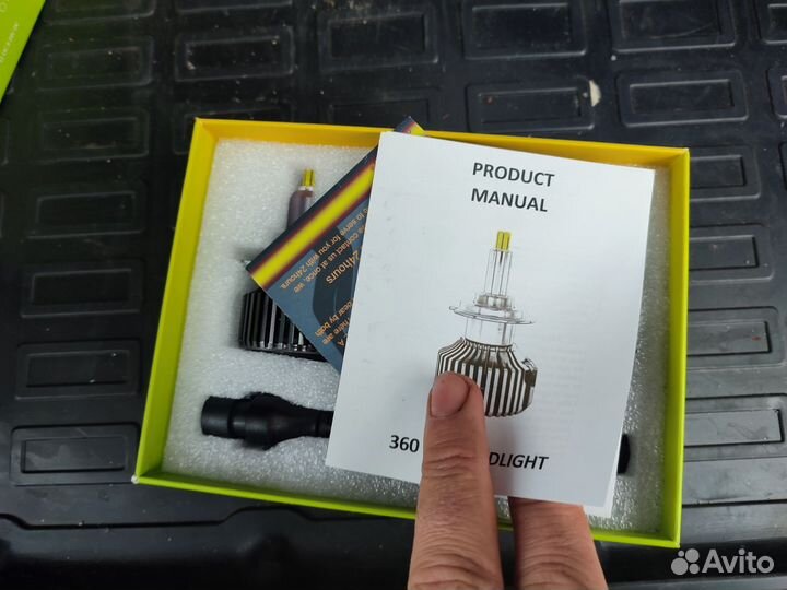 LED лампы 360 hir2 (9012) в линзу