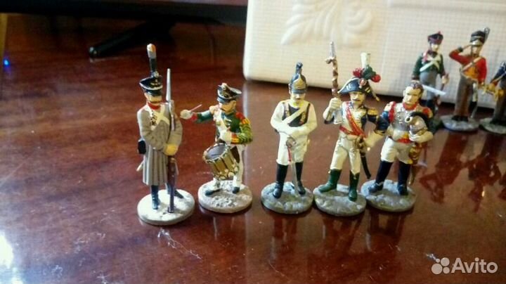 Коллекционные оловянные миниатюры солдат