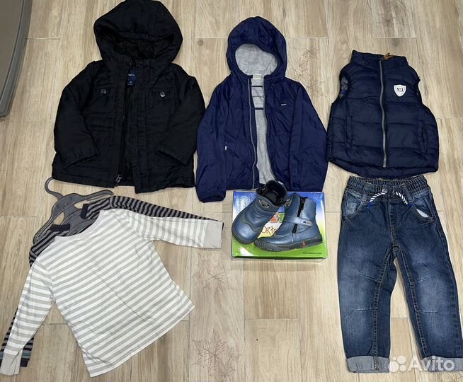 Вещи пакетом на мальчика 98 размер