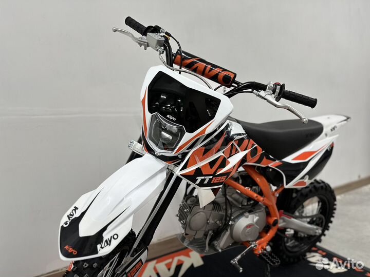 Питбайк kayo basic TT125EM 17/14 электростартер