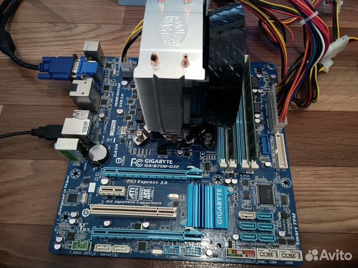 Материнская плата с процессором i5 3450