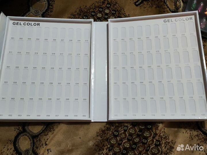 Книга палитра для маникюра