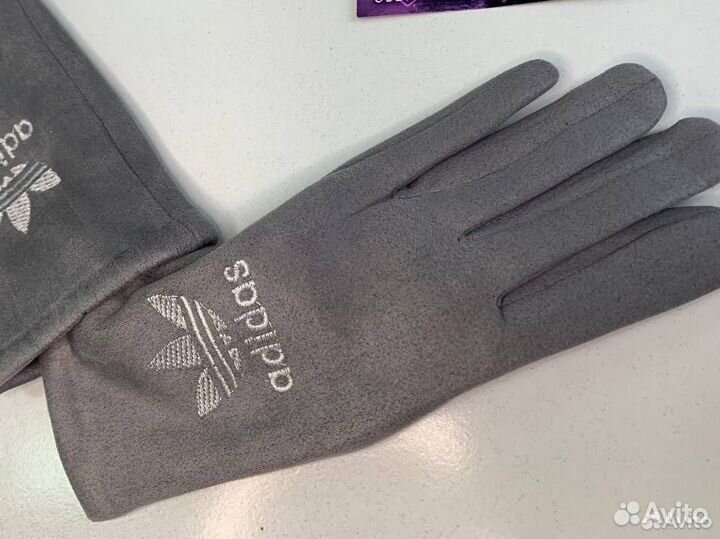 Перчатки женские с мехом