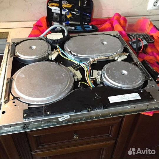 Ремонт электроплит, варочных панелей, духовок