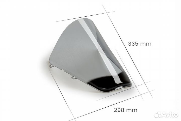 Высокое стекло Puig для Yamaha R1 / R1M 2020+