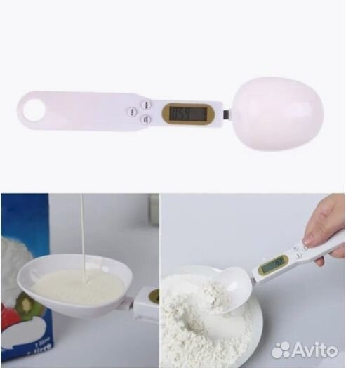 Электронная мерная ложка-весы