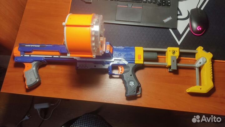 Бластер nerf rampage